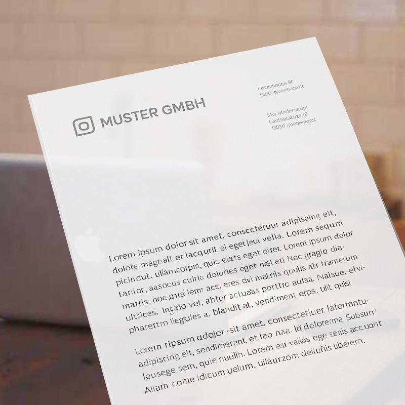 Briefpapier – DIN A4