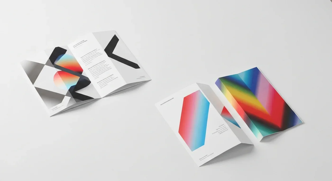 Falzflyer - Verschiedene Falzarten