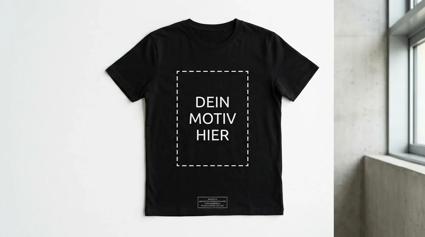 T-Shirt DTF Fruit of the Loom schwarz