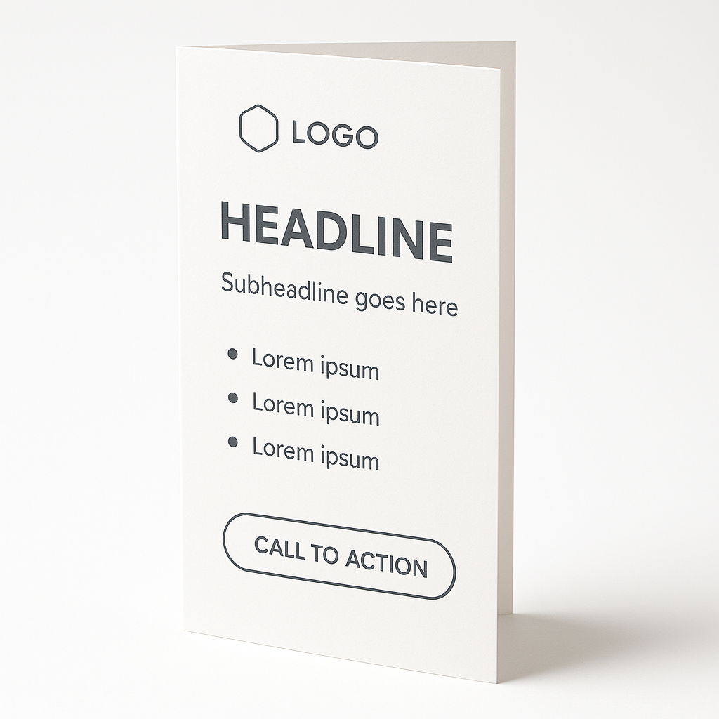 Faltblatt – DIN lang – 80g – Ansicht 3