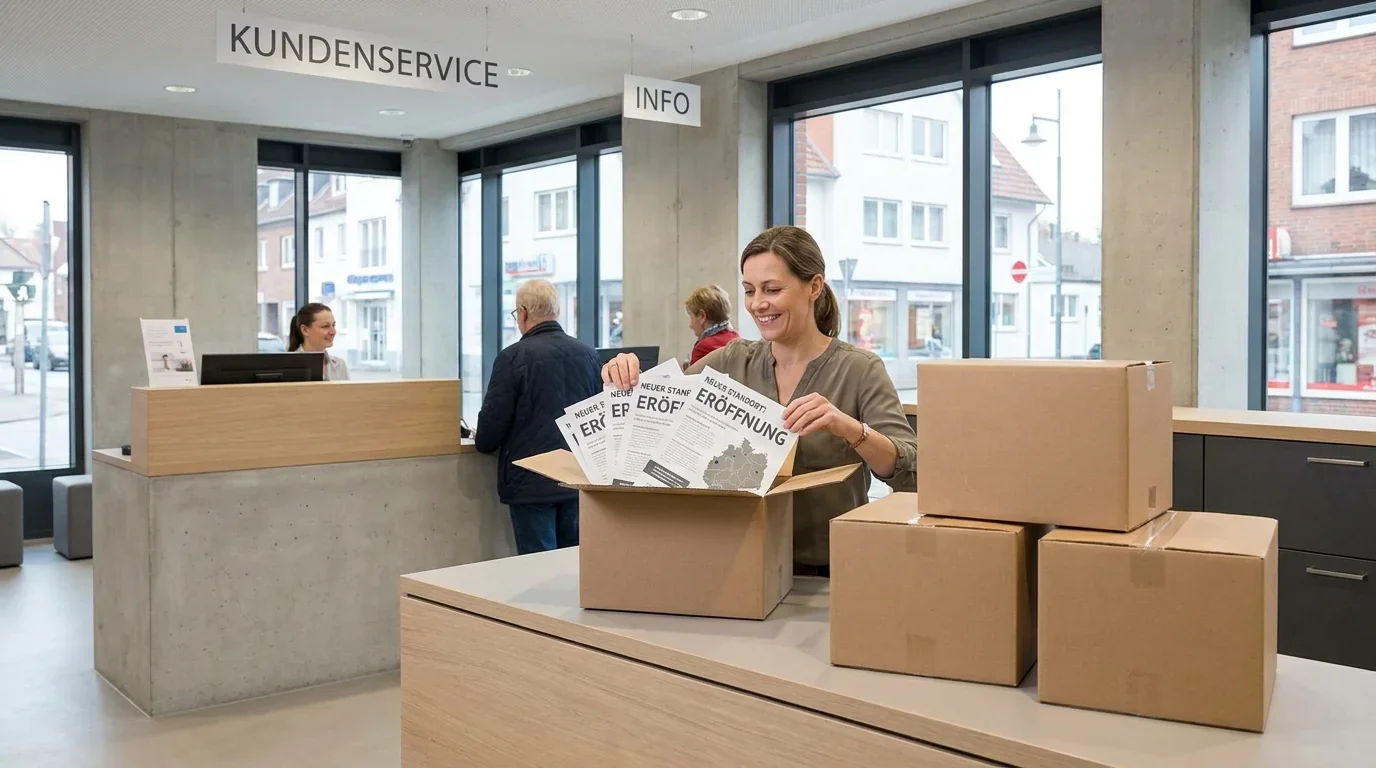 Logistik & Filialversand – Druckerei Hinzke Lübeck
