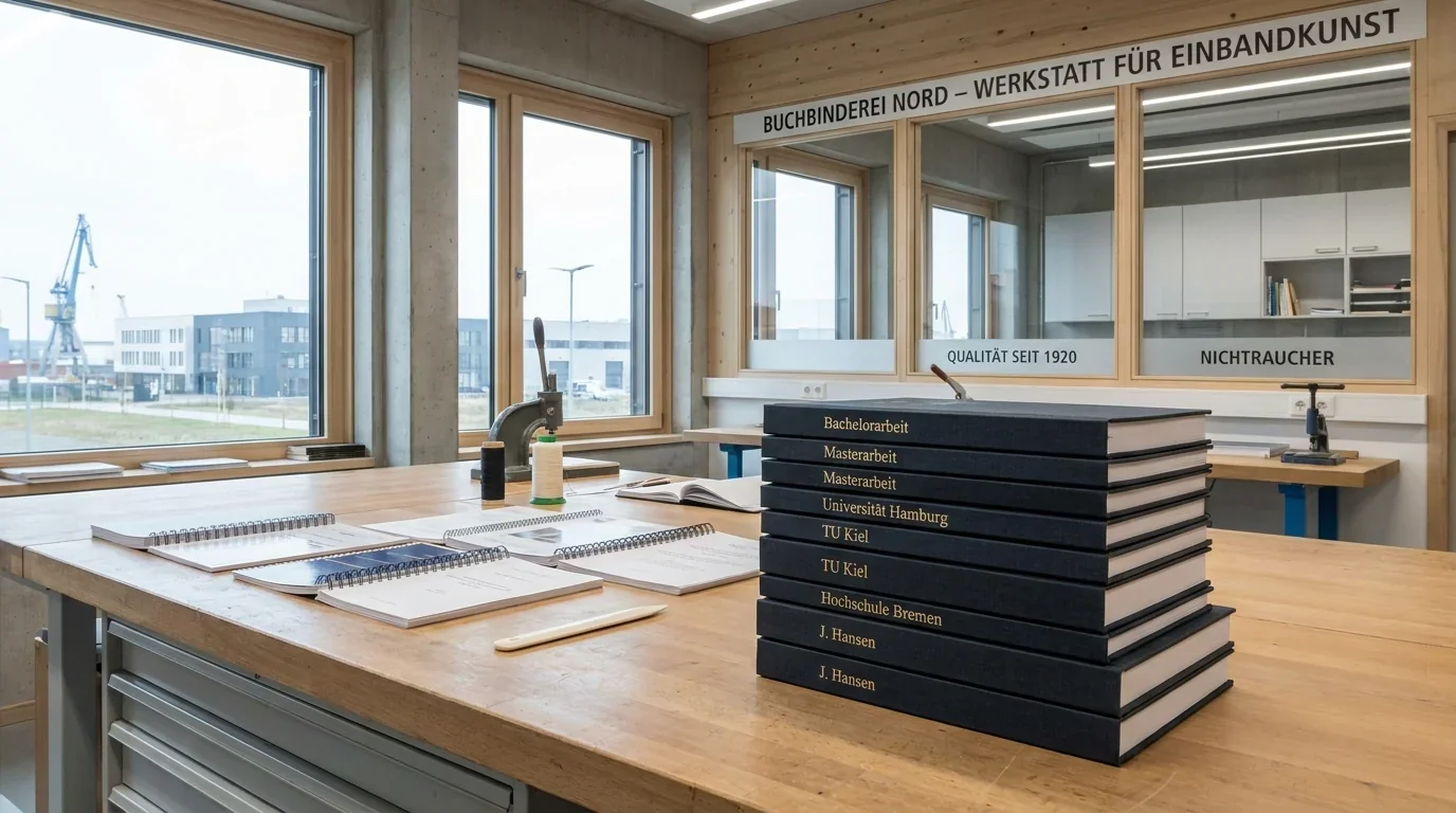 Bindungen – Druckerei Hinzke Lübeck