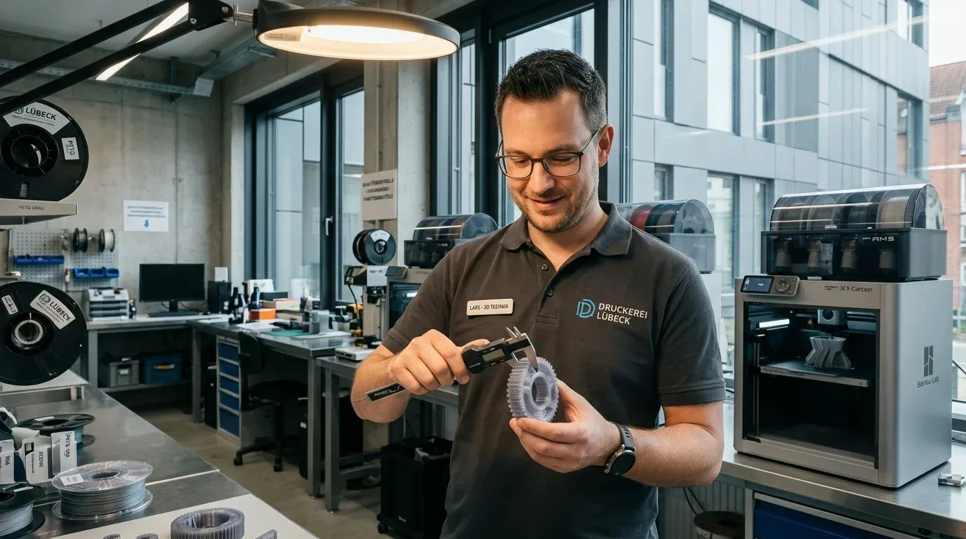 3D-Druck direkt aus der Druckerei in Lübeck – mit Beratung und Sofort-Preis