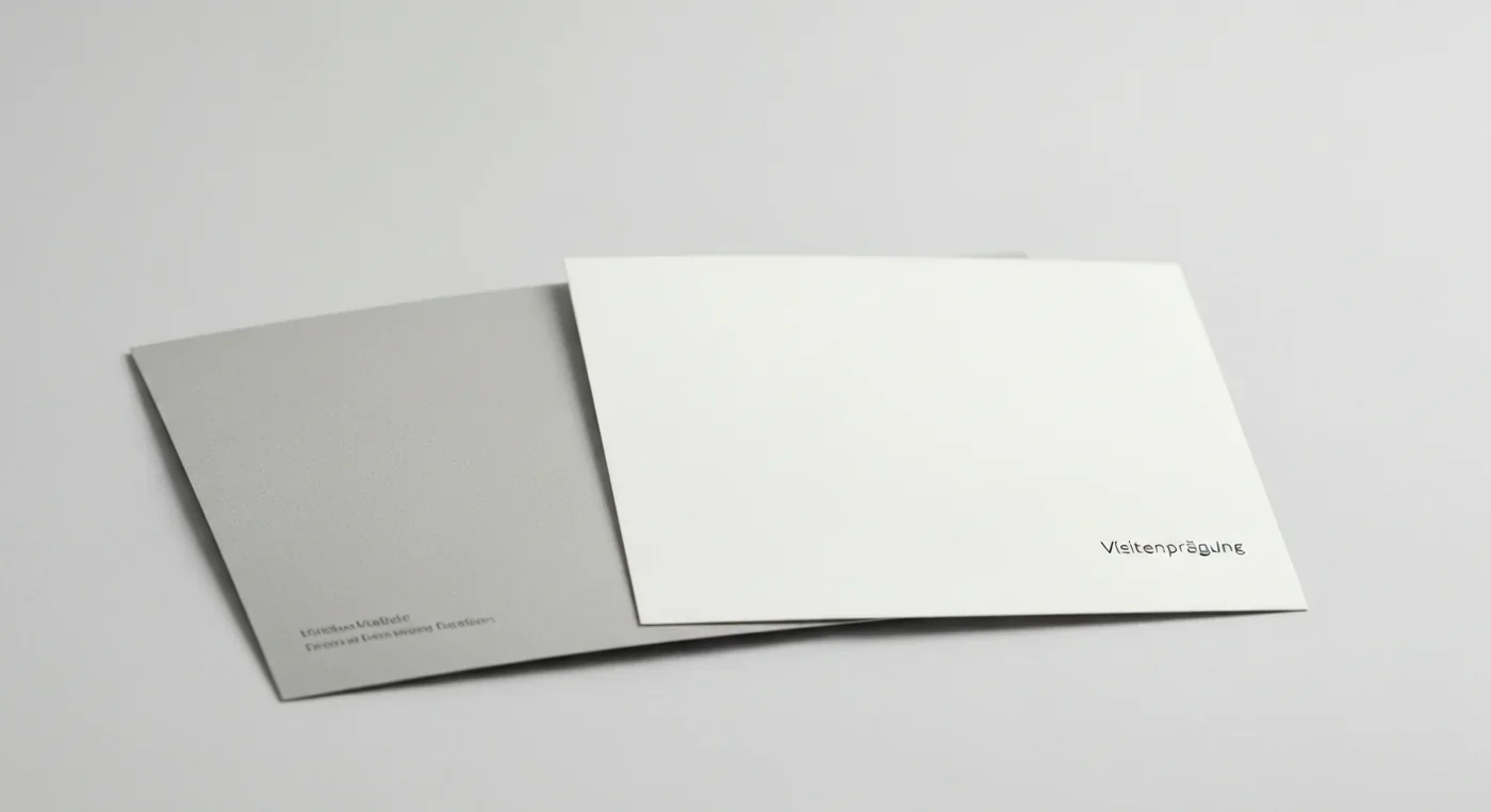 Visitenkarten designpapier