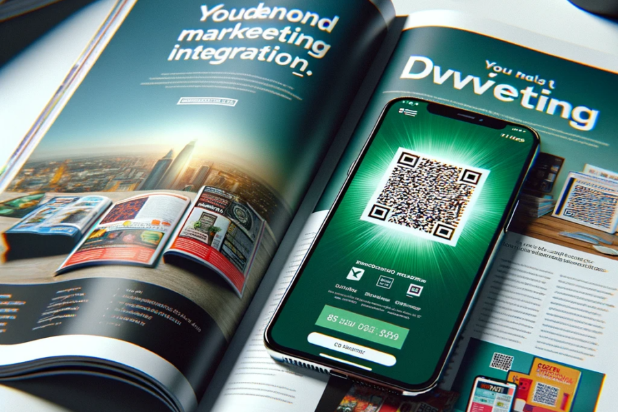 Print und digitales Marketing verbinden