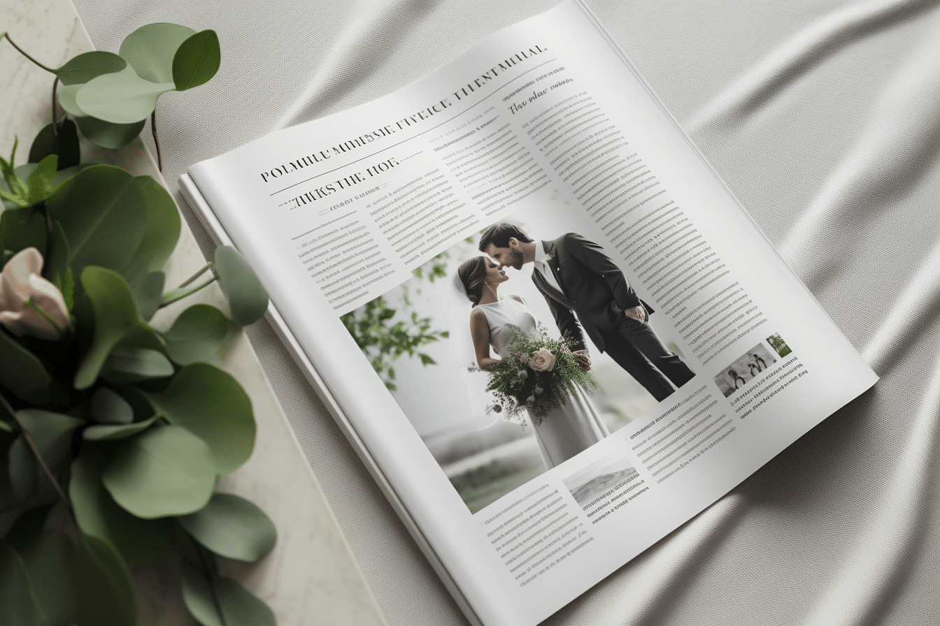 Hochzeitszeitung drucken – Ihre Liebe in wertvollen Seiten verewigt 3 Hochzeitszeitung 4